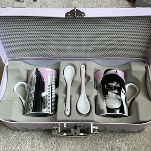 OBO/Manhattan Coffee Mugs and Spoon Set